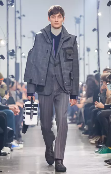 LANVIN MENSWEAR האַרבסט ווינטער 2018 פּאַריז37