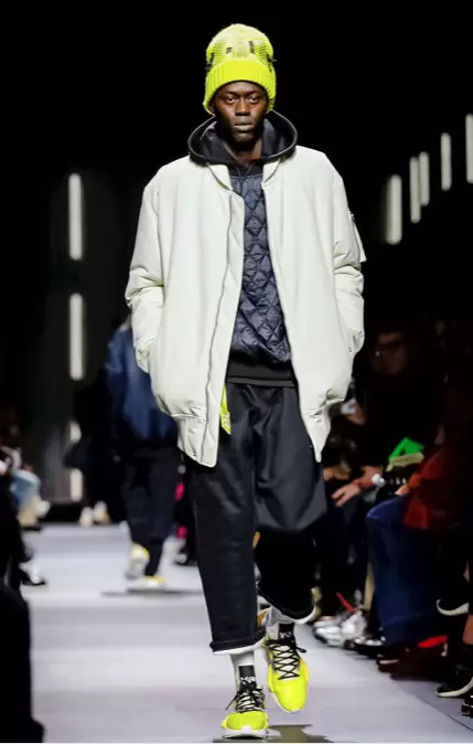 Y-3 dharka ragga ee jiilaalka 2018 PARIS41