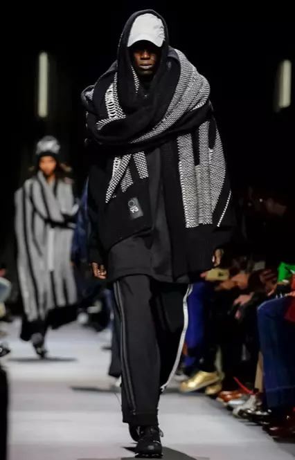 Y-3 MENSWEAR FALL WINTER 2018 PARIS47 |