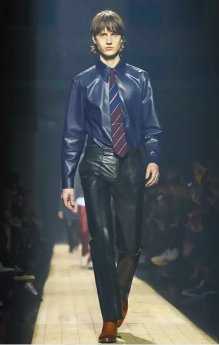 DunHILL MENSWEAR isubu igba otutu 2018 PARIS15