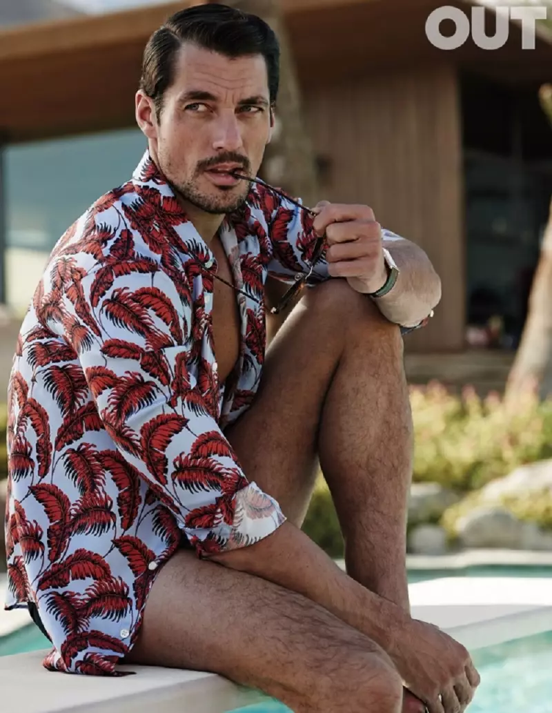 Out Magazine presenta David Gandy i 