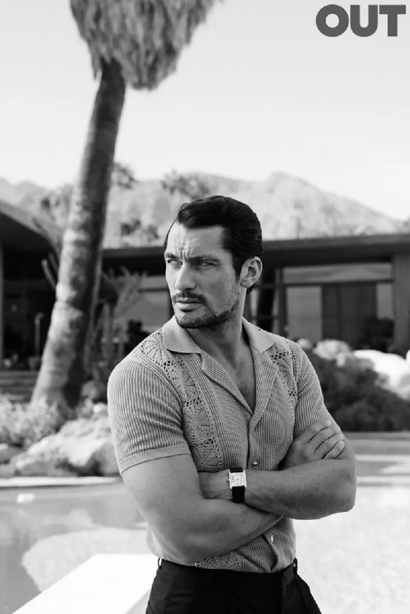 Out Magazine ya gabatar da David Gandy da 