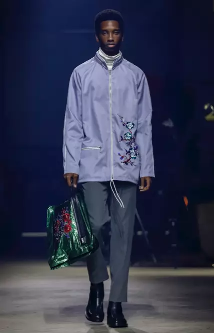 KENZO ผู้ชาย & ผู้หญิง MENSWEAR FALL WINTER 2018 PARIS68