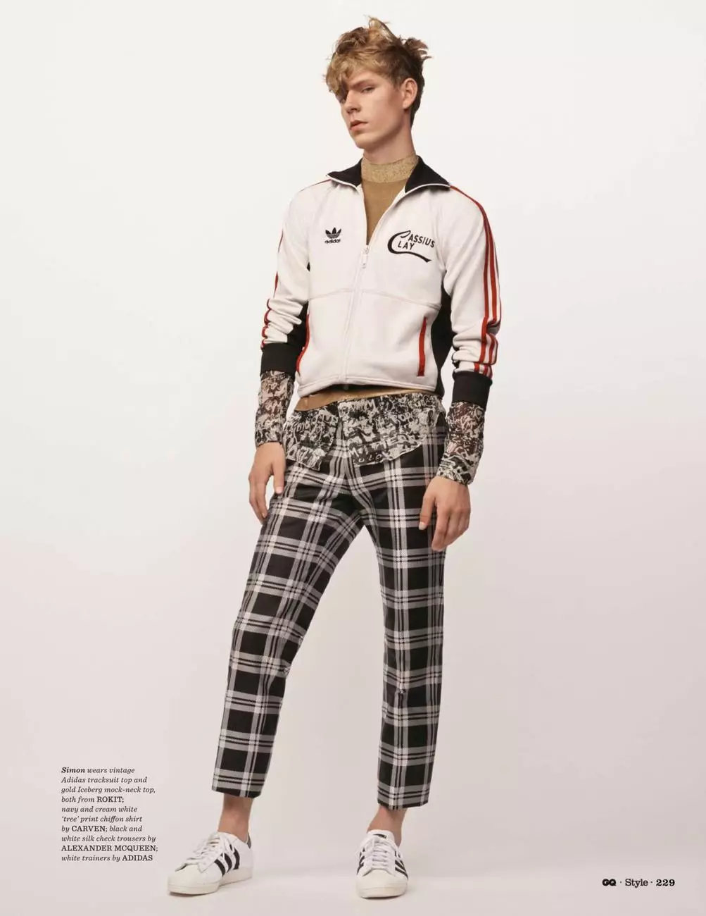 UK GQ Style Fall / Zima 2014.15 ikupereka Brit Pop ndi Scott Trindle