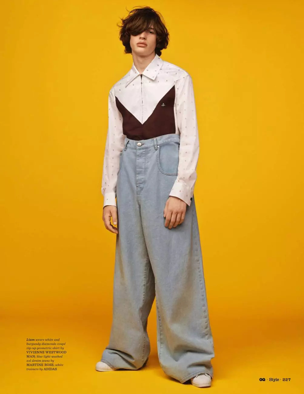 UK GQ Style Fall / Winter 2014.15 presents Brit Pop dening Scott Trindle