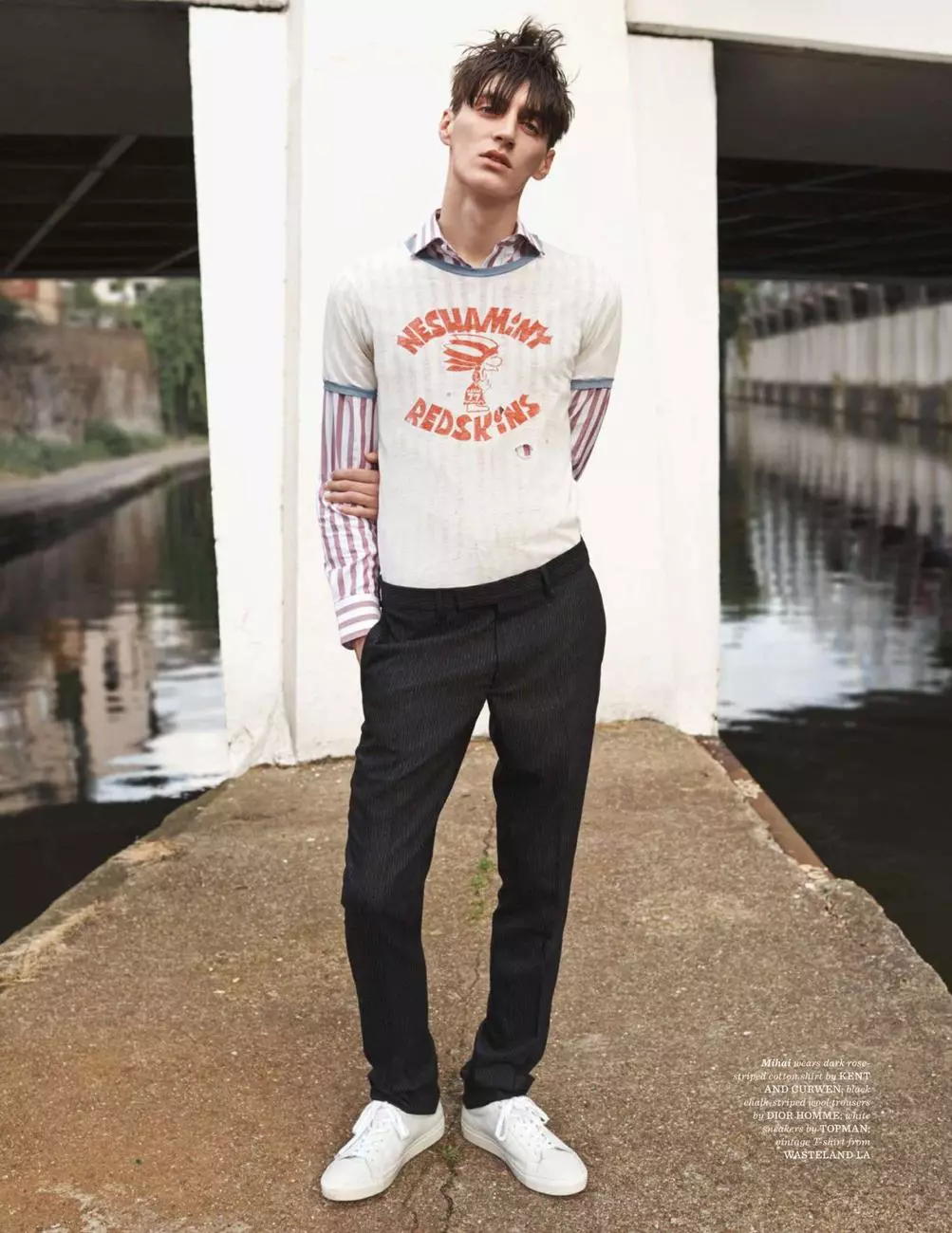 Erresuma Batuko GQ Style 2014.15eko udazken / neguan Scott Trindleren Brit Pop aurkezten du