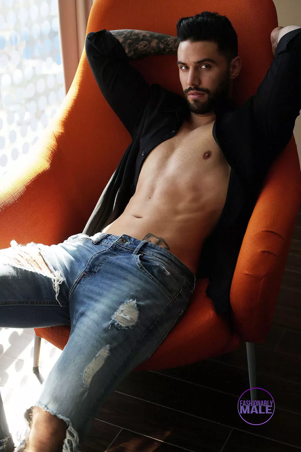 Fernando Lozada από τον Afif Kattan για το Fashionably Male3