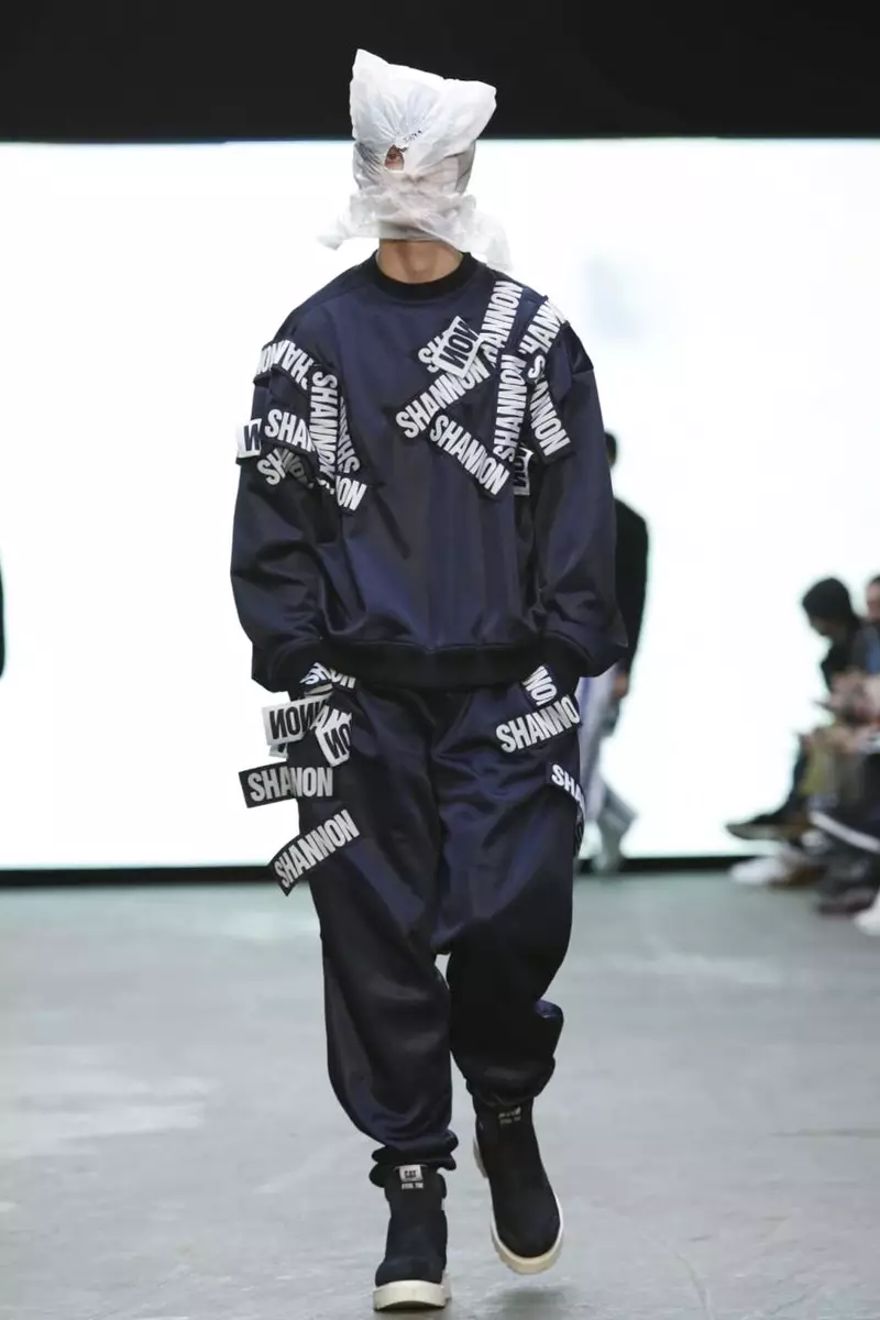 Christopher Shannon Menswear Outono Inverno 2015 Londres