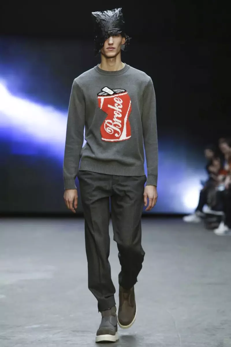 Christopher Shannon Moda masculina Otoño Invierno 2015 Londres