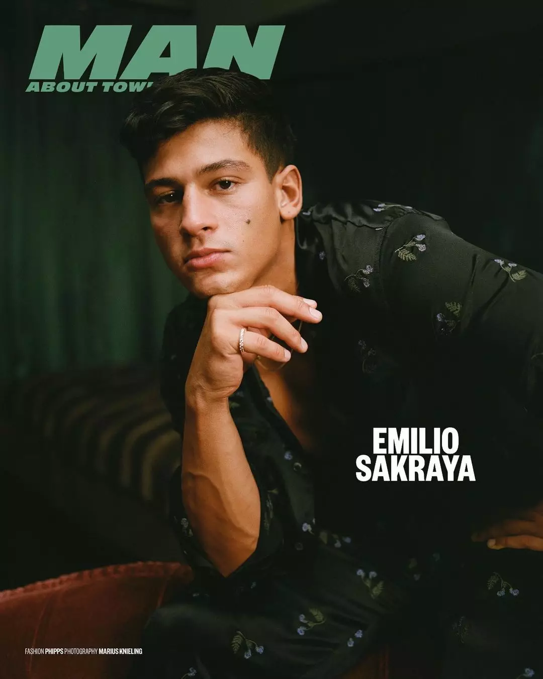 Emilio Sakraya ni Ali Kepenek para sa King Kong Magazine #11 Editoryal