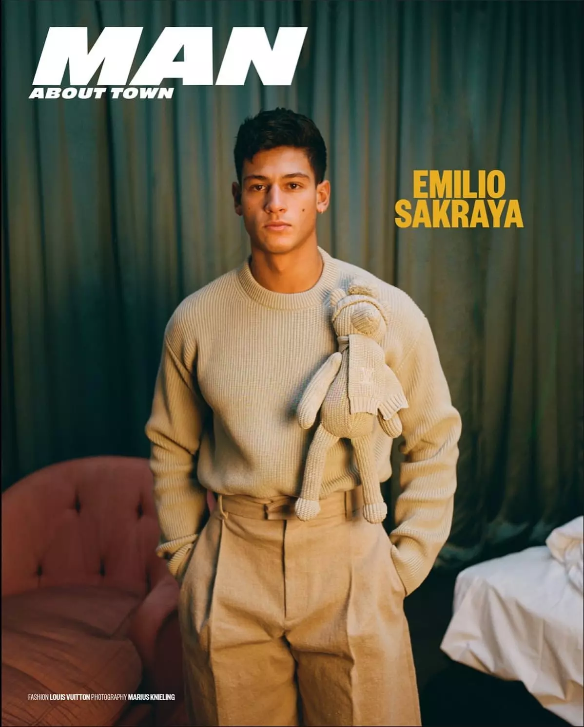 Emilio Sakraya ni Ali Kepenek para sa King Kong Magazine #11 Editoryal