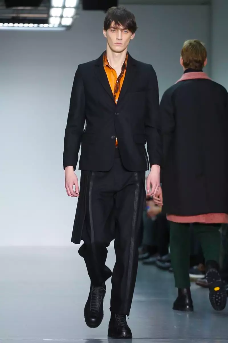 Lou Dalton menswear ekwindla ebusika 2015 e london