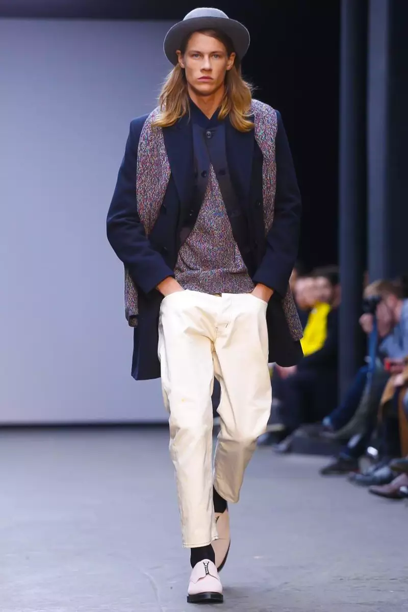 YMC menswear mùa thu đông 2015 tại London