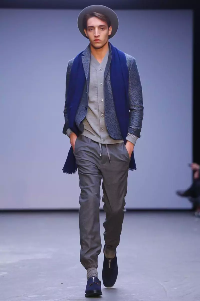 YMC menswear mùa thu đông 2015 tại London