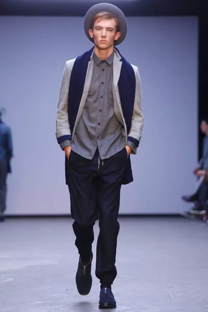 YMC menswear mùa thu đông 2015 tại London