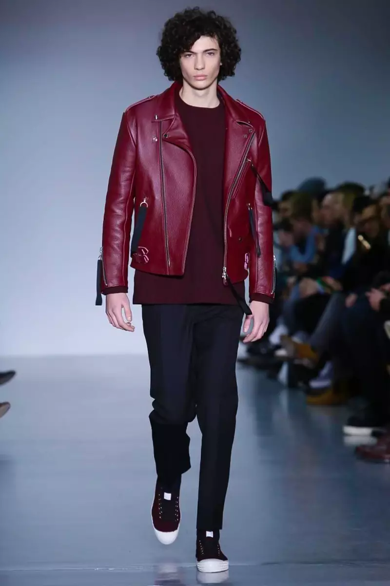 Matthew Miller menswear caij nplooj zeeg caij ntuj no 2015 hauv London