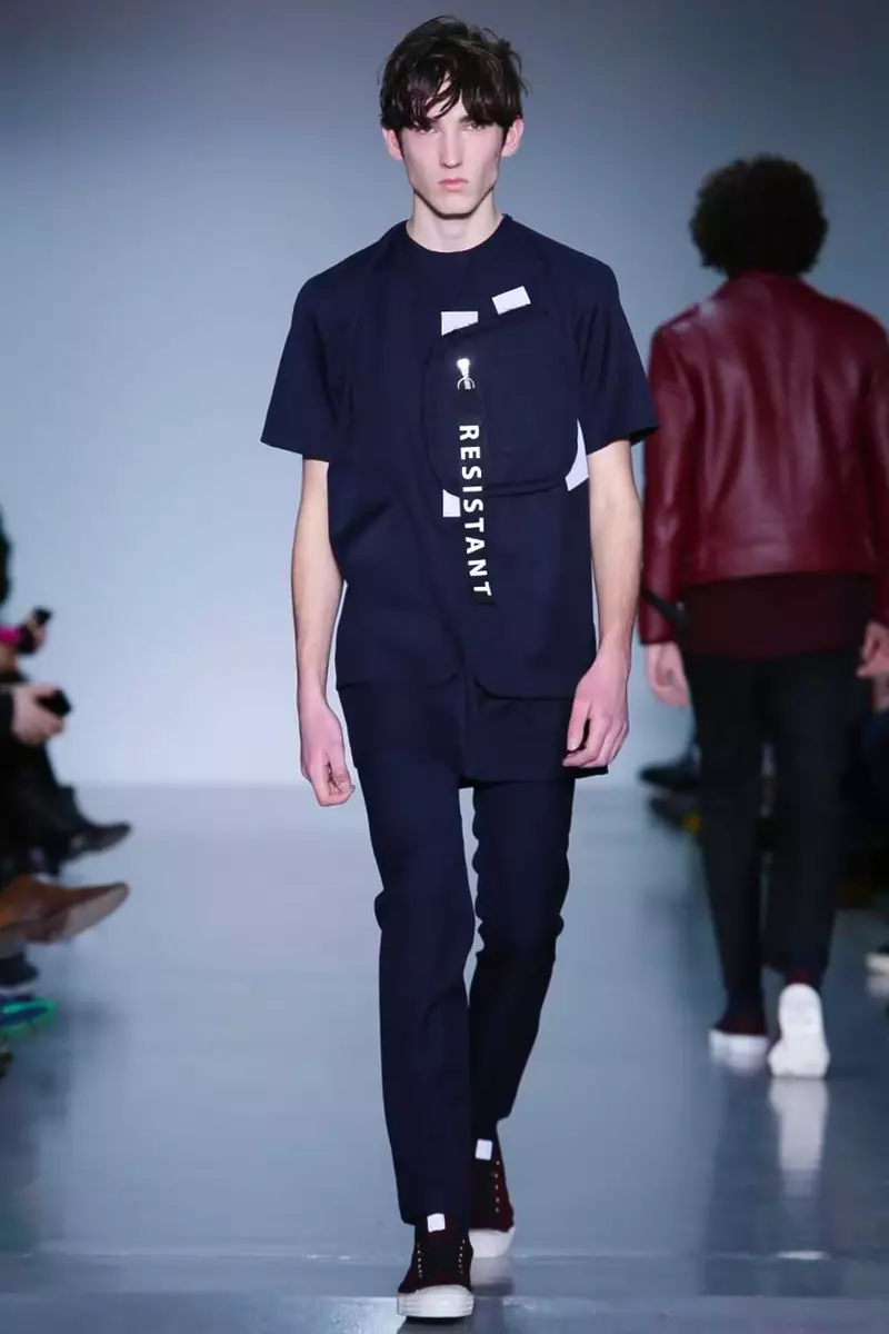 Matthew Miller menswear ragrag usum 2015 di London