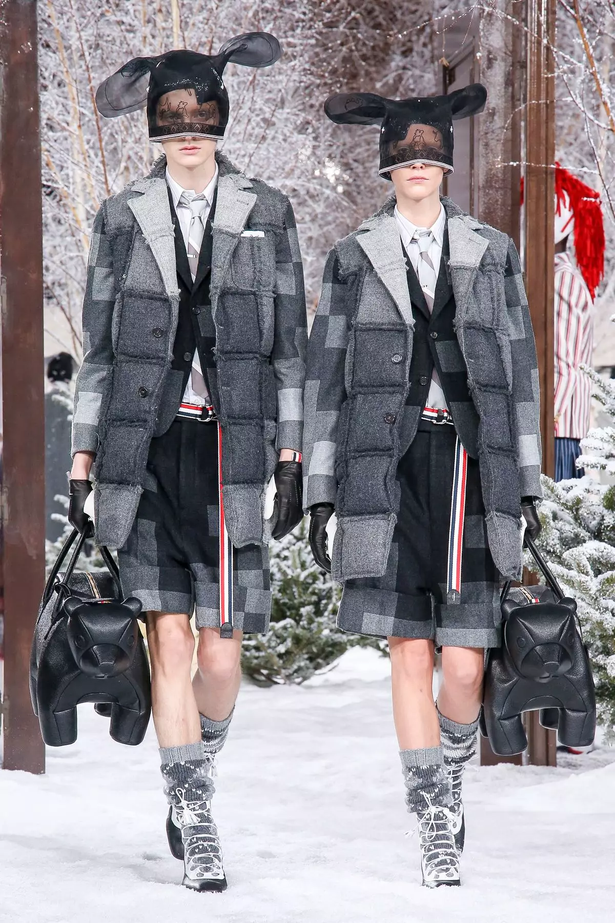 Thom Browne Yn Barod I Wisgo Cwymp / Gaeaf 2020 Paris 45599_32