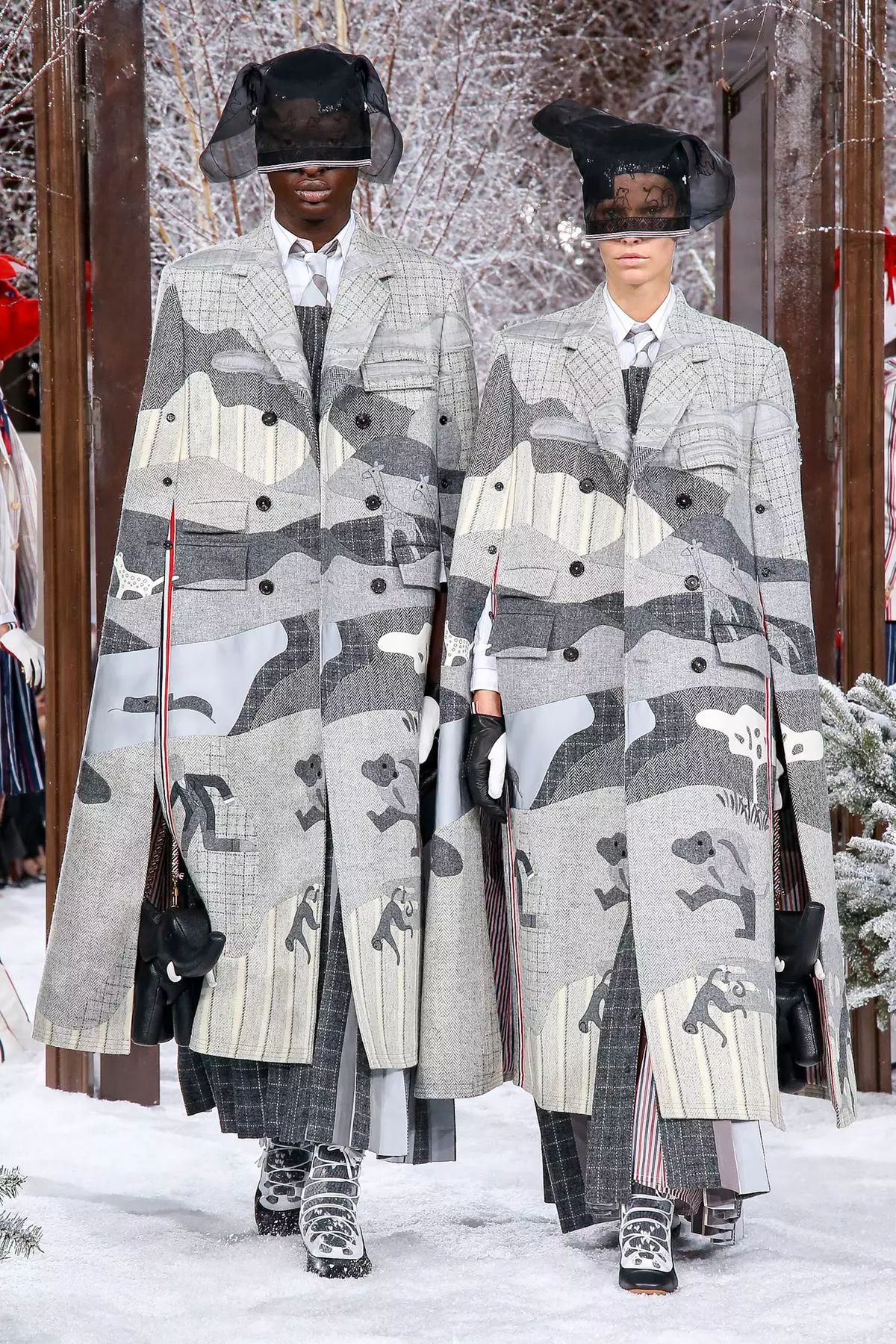 Thom Browne Wakonzeka Kuvala Kugwa/Zima 2020 Paris 45599_49