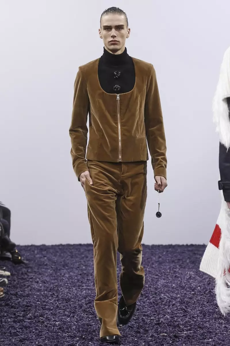 J.W. Anderson Menswear Ruduo žiema 2015 Londonas