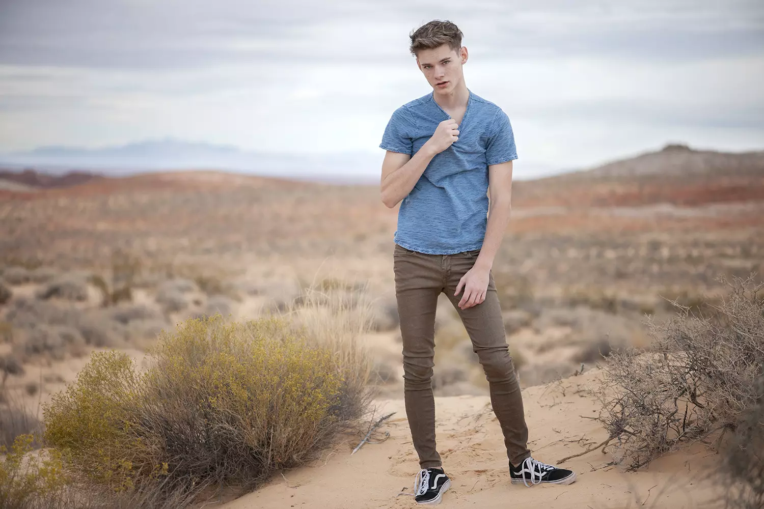 Bryce Miller ni Tyson Vick para sa Fashionably Male