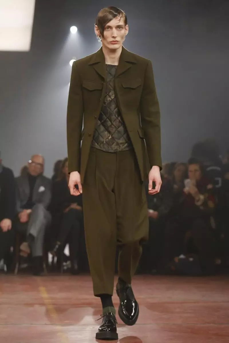 Alexander Mcqueen menswear taglagas taglamig 2015 sa london