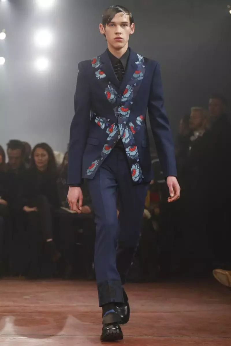 Alexander Mcqueen menswear taglagas taglamig 2015 sa london