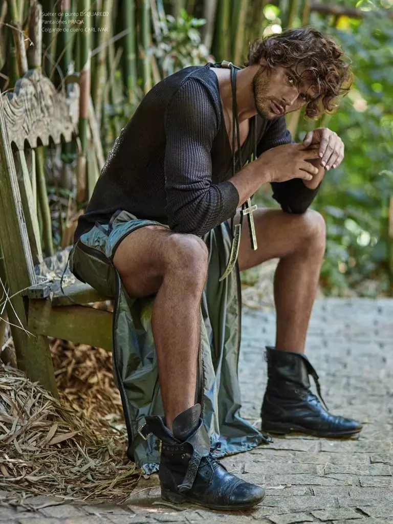 Marlon Teixeira na Mujallar Risbel 8