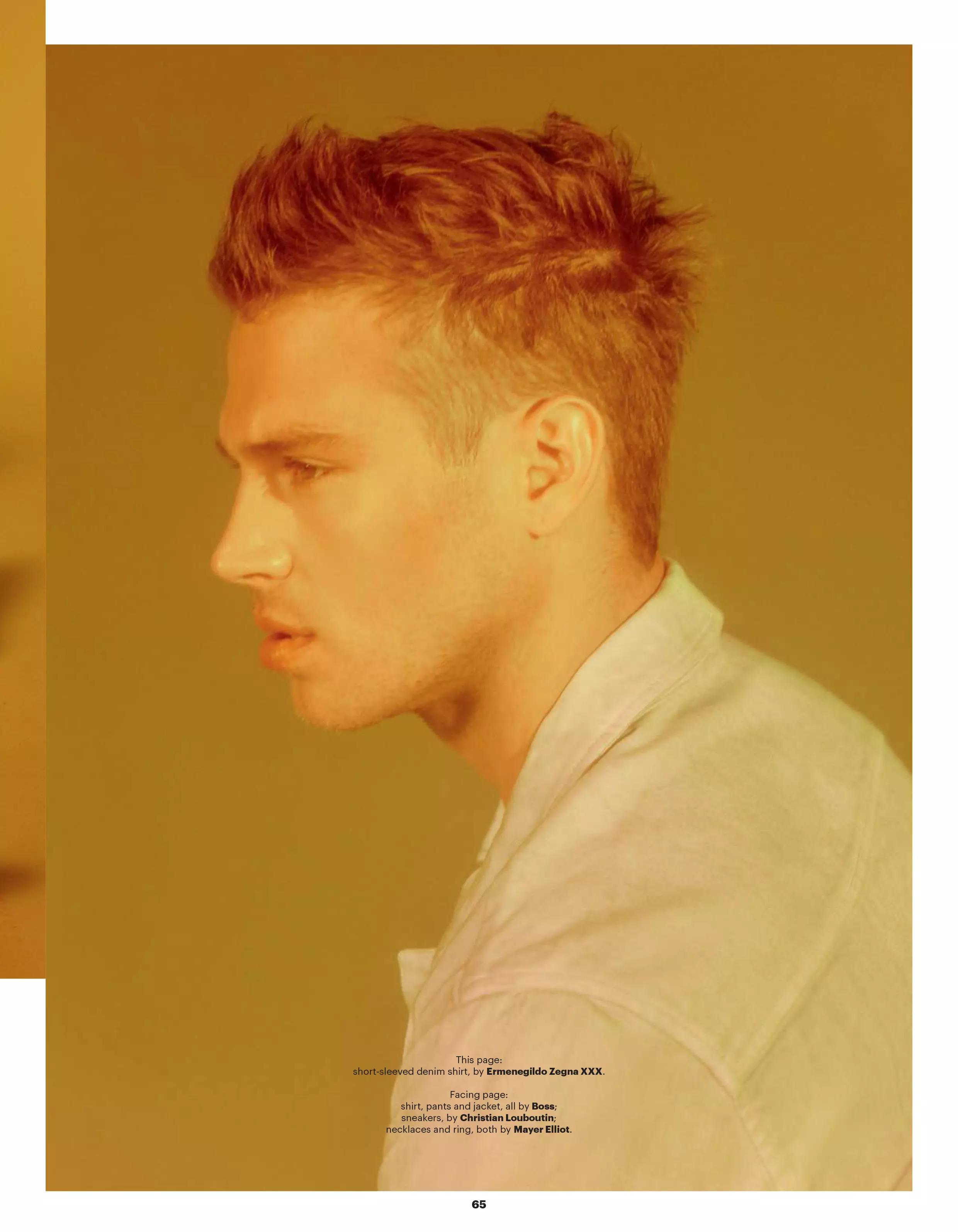 Matthew Noszka, Esquire Singapore 2020년 3월 바디 랭귀지