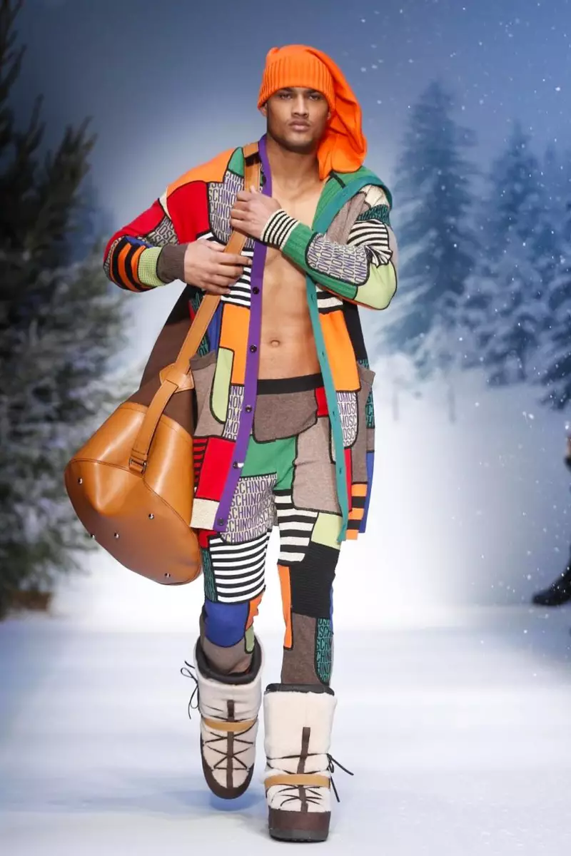 Moschino homme automne hiver 2015 à Londres