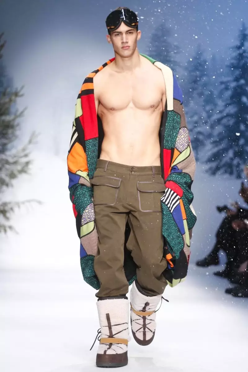 Moschino menswear hoetla mariha 2015 London