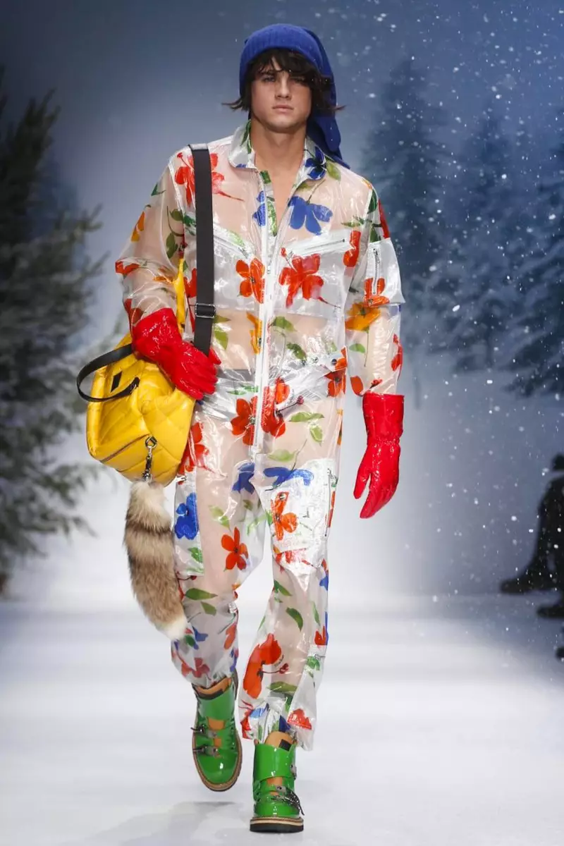 Moschino homme automne hiver 2015 à Londres