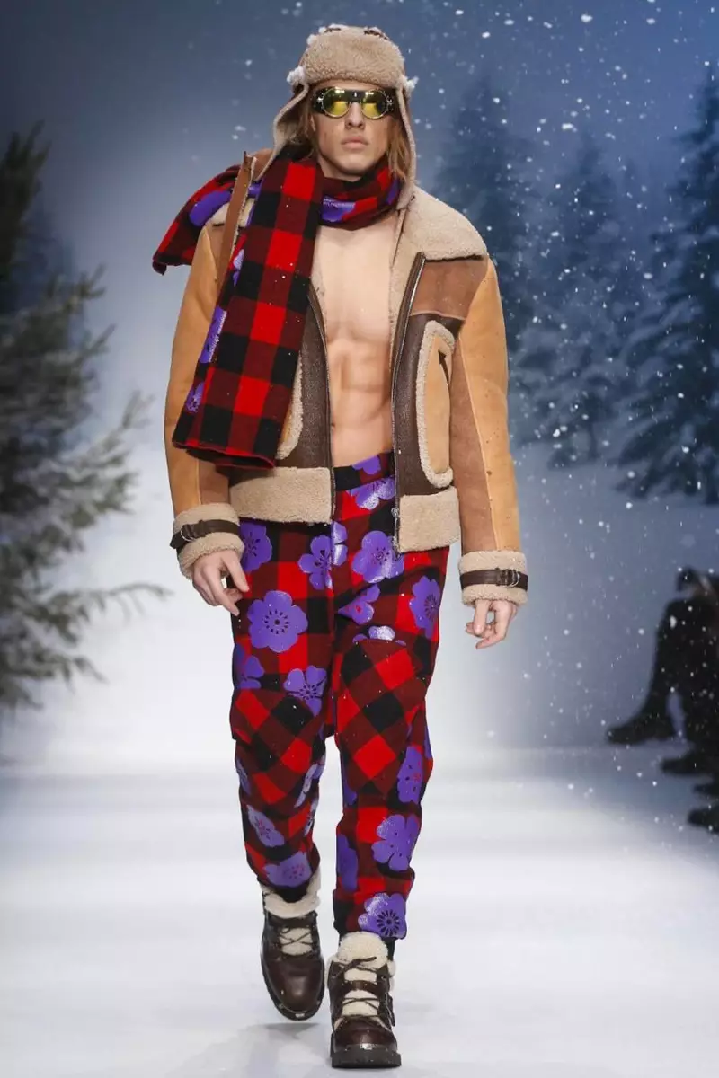 Moschino menswear ragrag usum 2015 di London