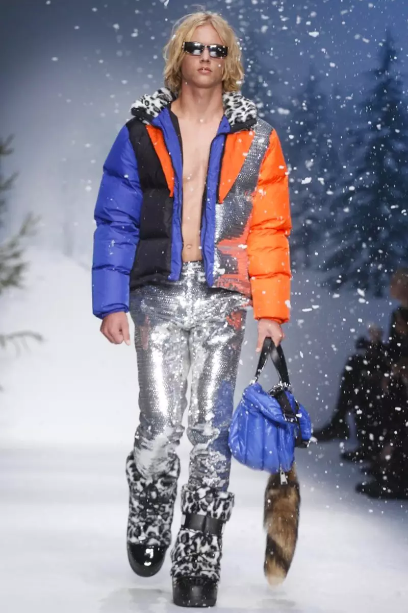 Moschino mansklere herfs winter 2015 in Londen