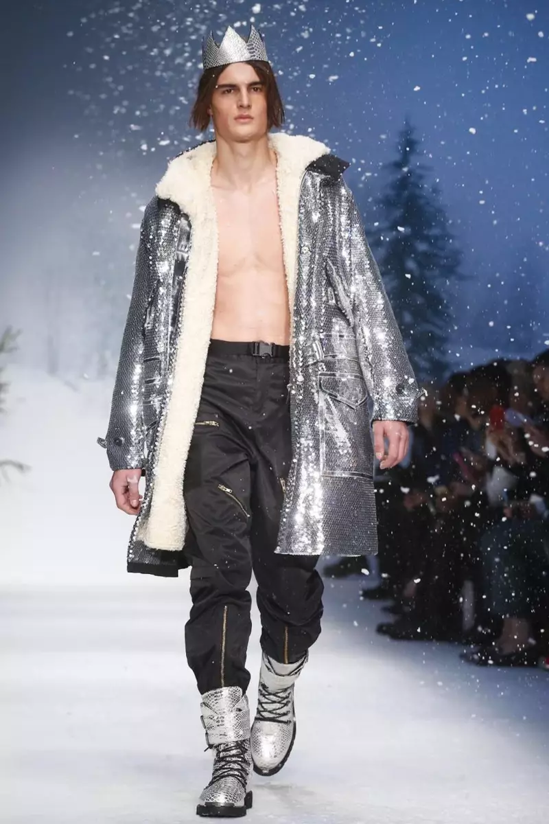 Moschino menswear hoetla mariha 2015 London