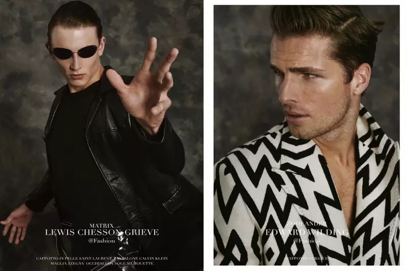 Lewis sem Matrix og Edward sem Zoolander