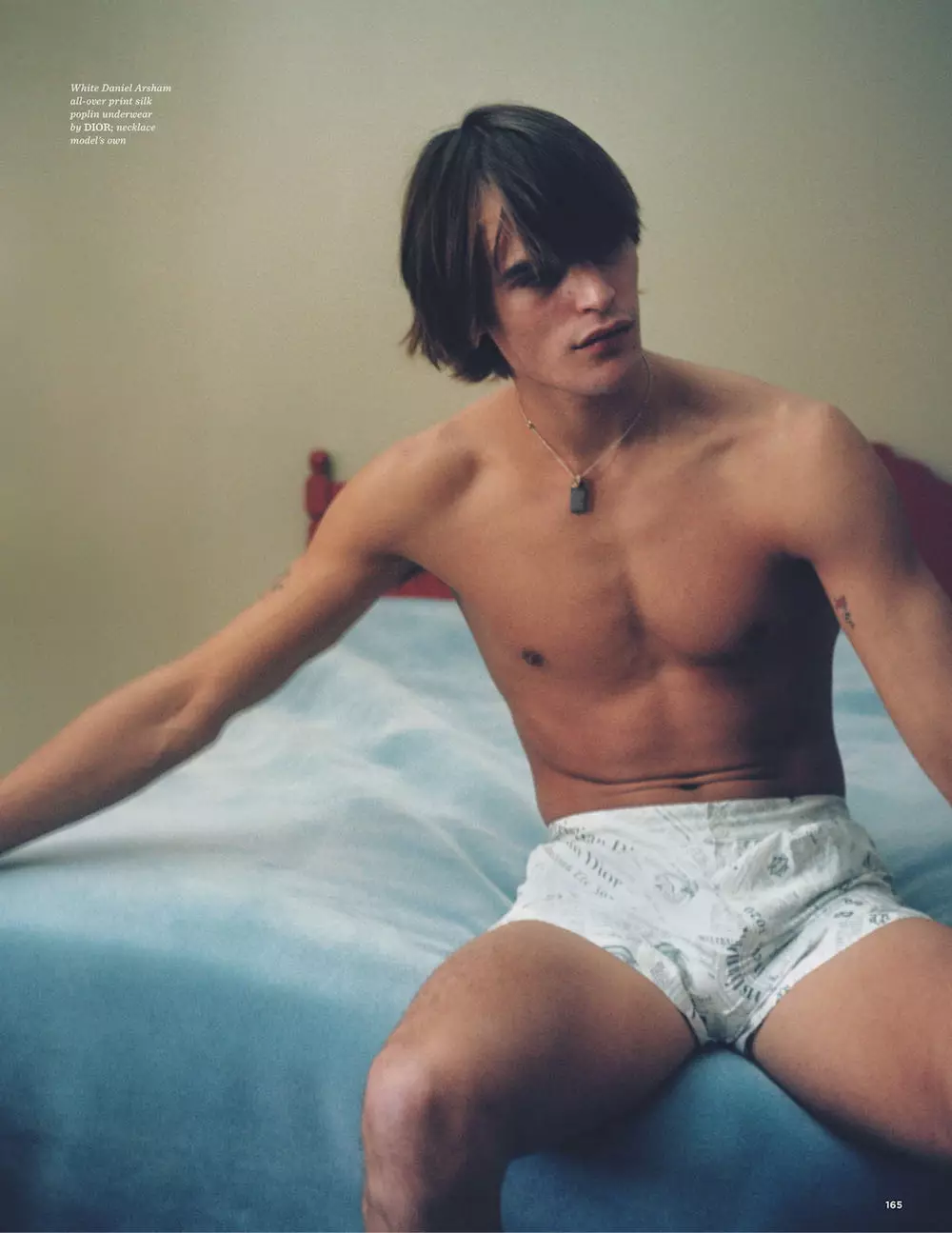 Parker van Noord pre GQ UK Style SS20 Editorial