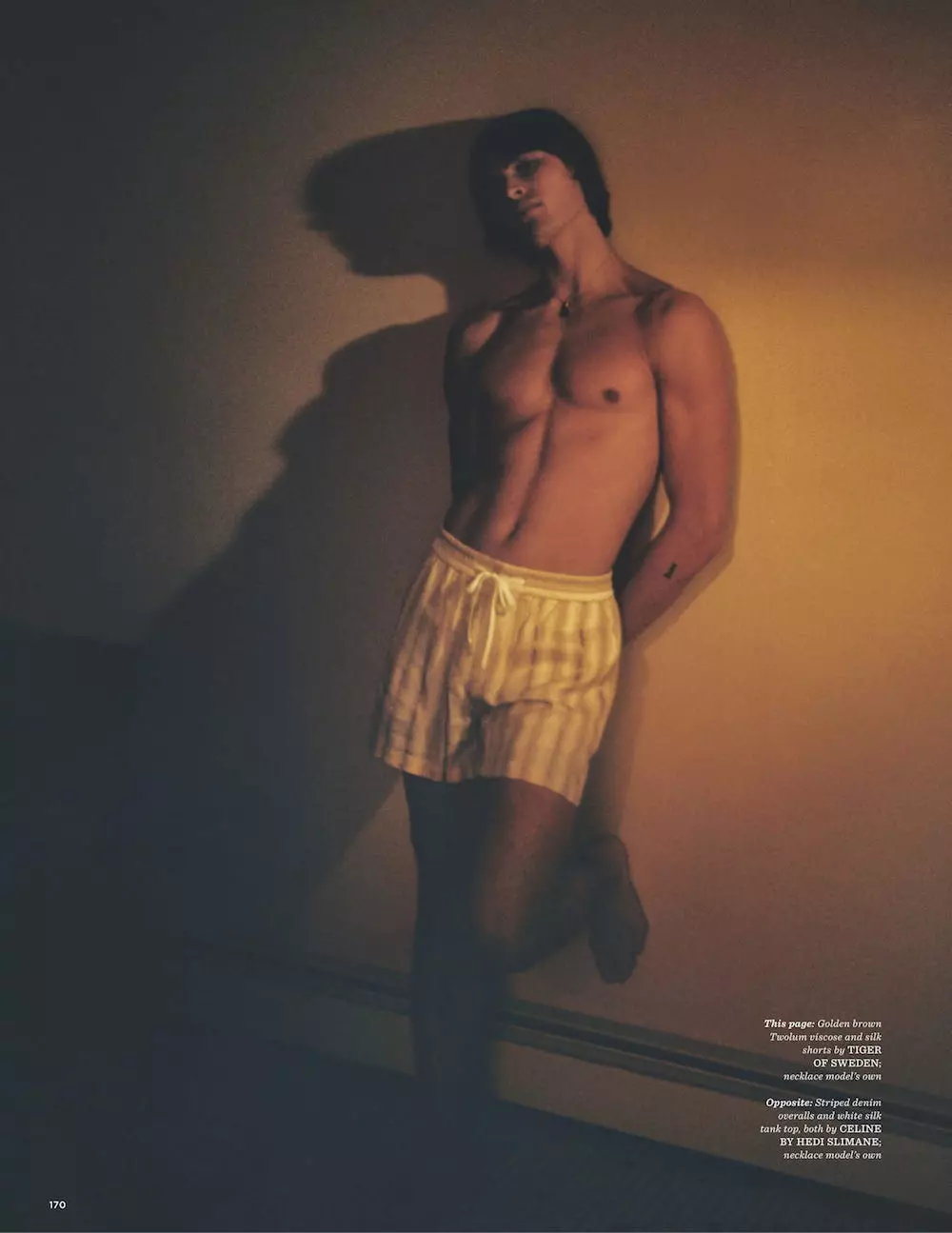 Parker van Noord pre GQ UK Style SS20 Editorial