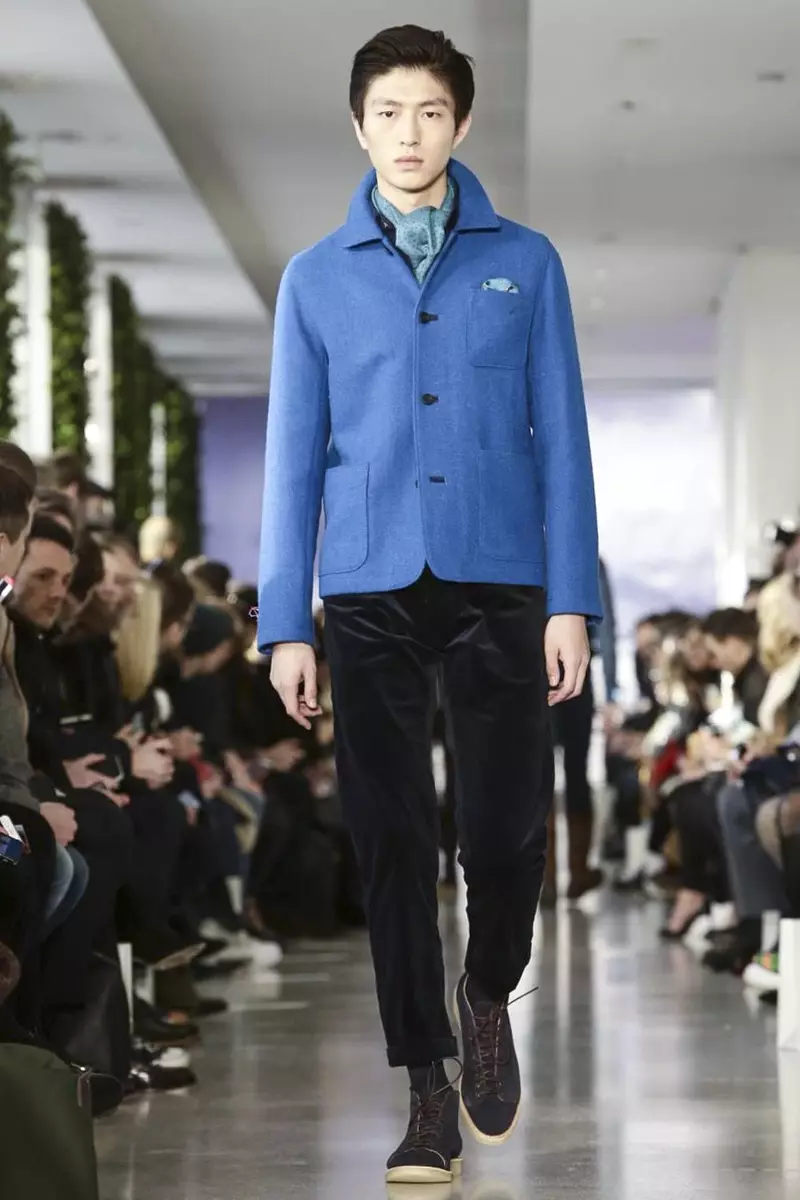 Richard James Menswear Fall Gaeaf 2015 Llundain