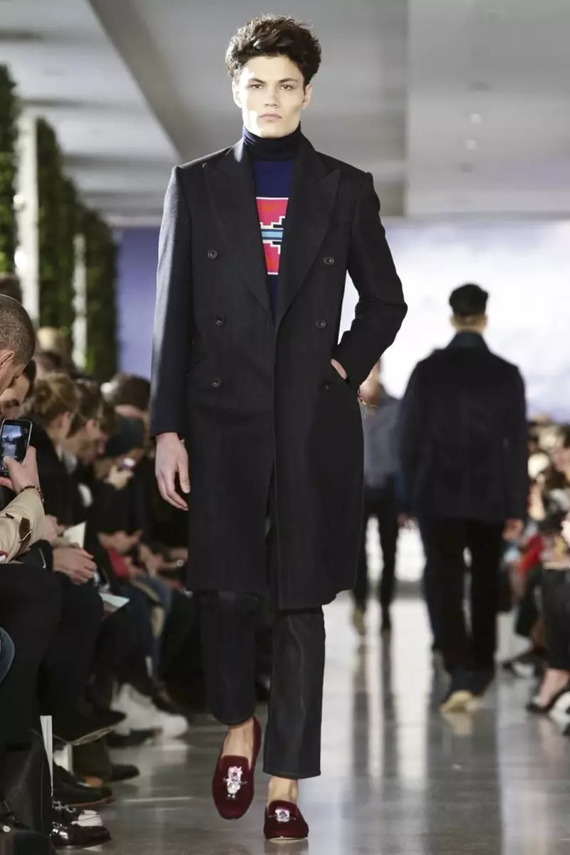 Richard James Menswear Fall Gaeaf 2015 Llundain