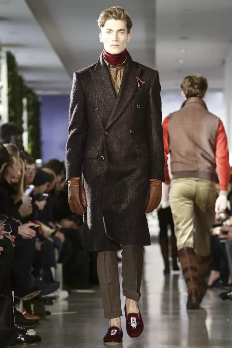 Richard James Menswear Igba otutu 2015 London