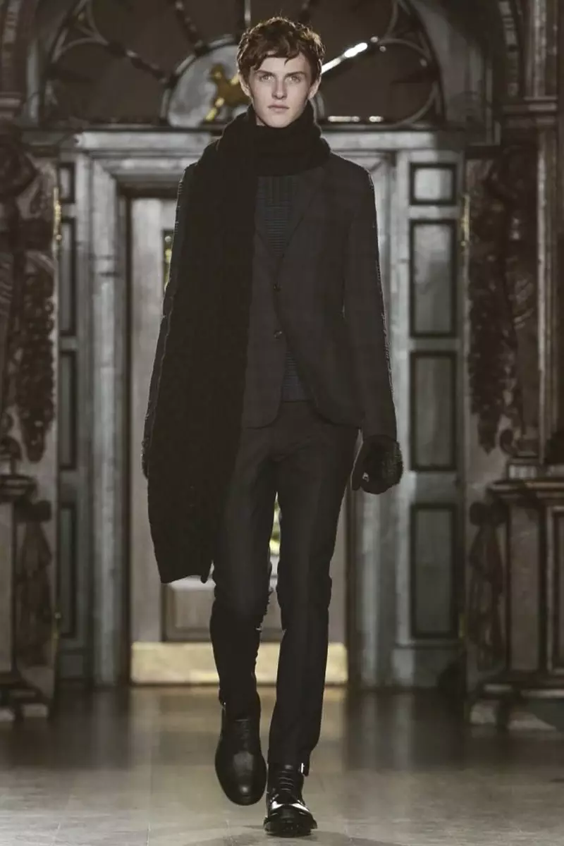 Pringle of Scotland Menswear Fall Winter 2015 ទីក្រុងឡុងដ៍