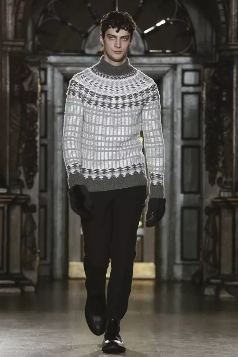 Pringle of Scotland Menswear Fall Winter 2015 ទីក្រុងឡុងដ៍