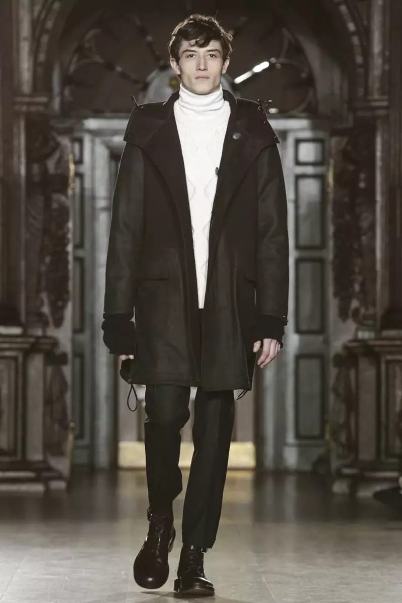 Pringle of Scotland Menswear Fall Winter 2015 Llundain