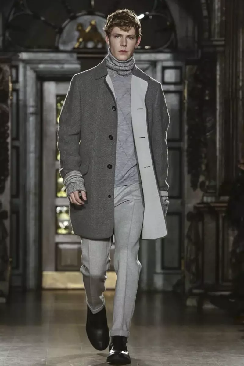 Pringle of Scotland Menswear rudens ziema 2015 Londona