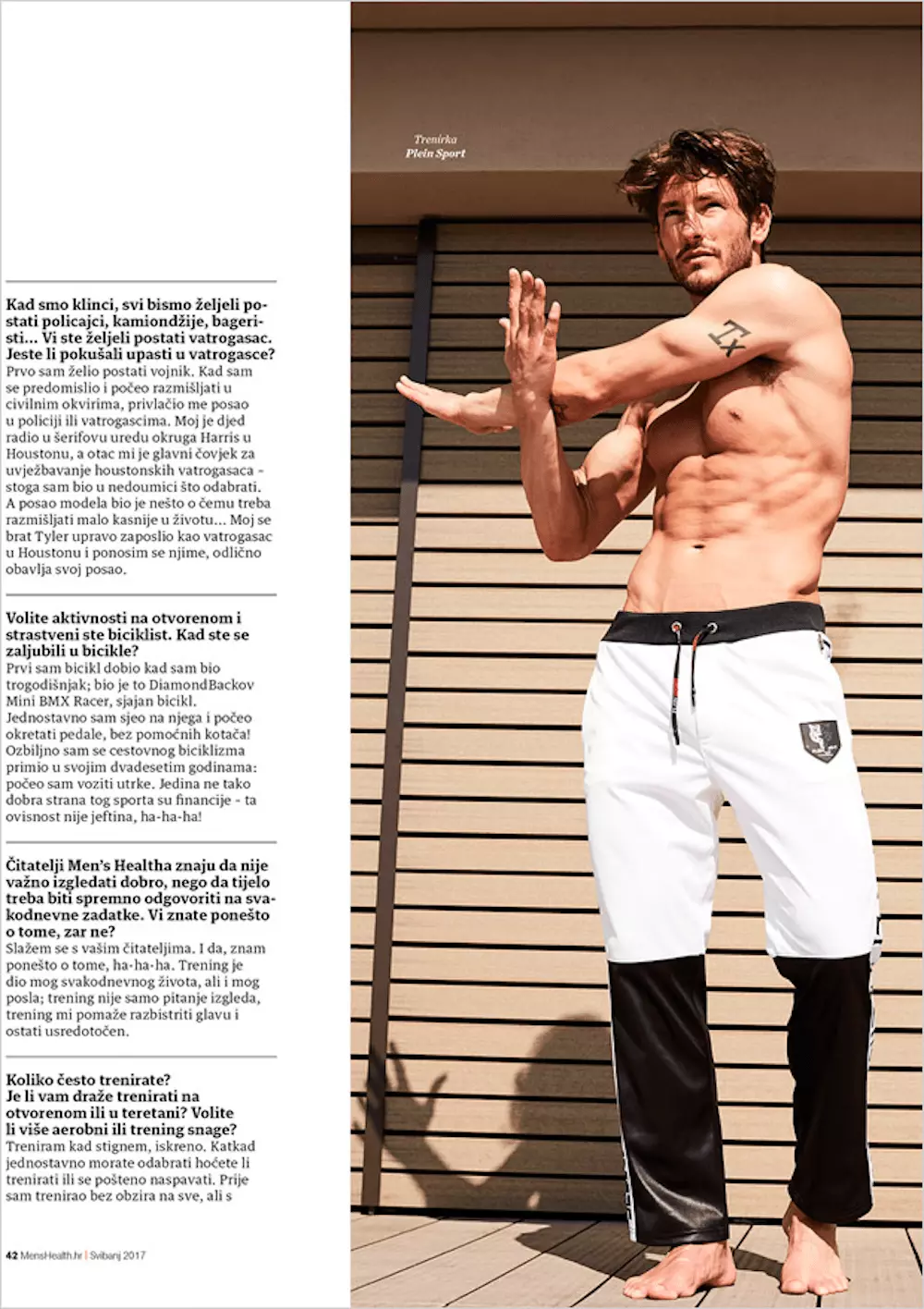 Parker Hurley af Ivan Genasi for Mens Health Croatia maj 20172