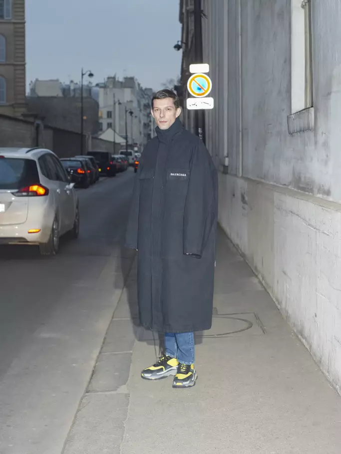 Balenciaga herrar före hösten 2018