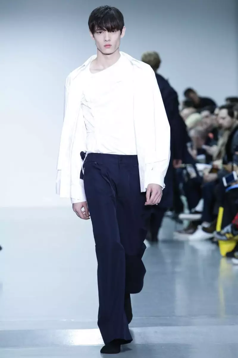 Craig Green menswear caij nplooj zeeg caij ntuj no 2015 hauv London