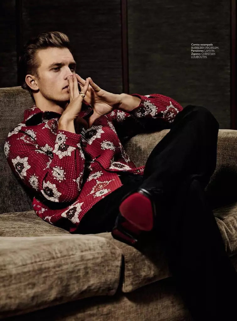 Benjamin Eidem som Sinatra GQ Spain6