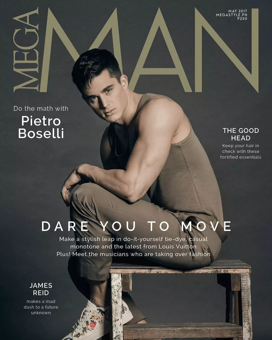 Pietro Boselli Mega Man juuni 2017 autor Jerik Sanchez Cover